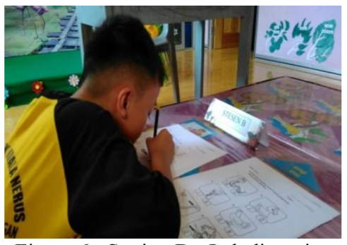 Station B - Labeling pictures with correct syllables Station B - Labeling pictures with correct syllables