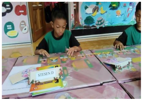 Station D - The game “Cak-Cak Tum” Station D - The game “Cak-Cak Tum”