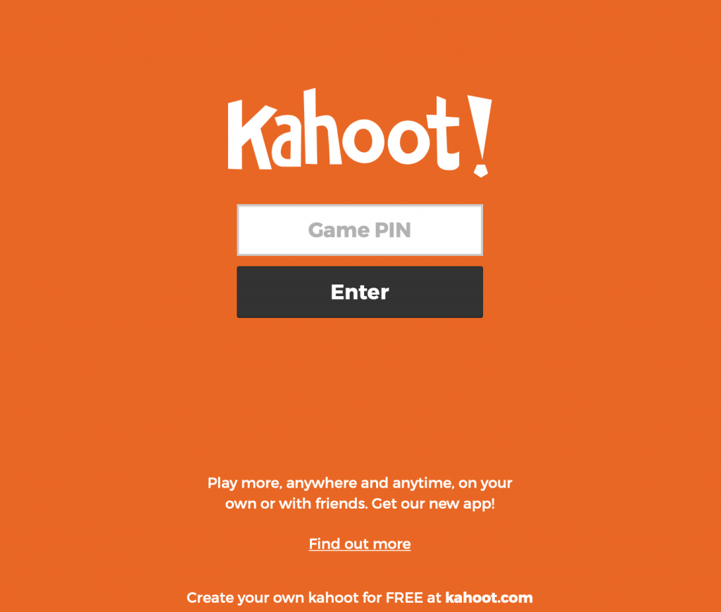 KAHOOT!!
